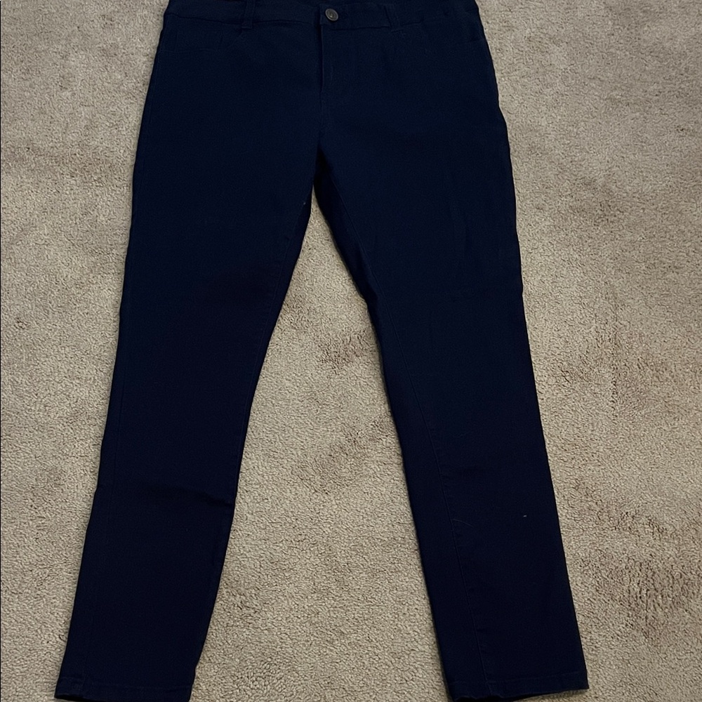 Wulful Men's Navy Skinny Stretch Jeans- EUC *like new* waist 36”, length 30”